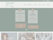 Tablet Screenshot of beckertek.com